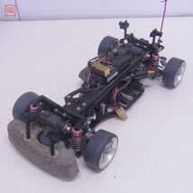 タミヤ 1/10 TA03R-S シャーシ スカイライン ボディ付き モーター/サーボ/受信機 等 搭載 電動RC ラジコン 動作未確認 現状品【20_画像2