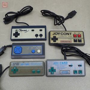X68000/MSX等 ジョイカード Joycard まとめて5個セット 連射コントローラ含む 動作未確認【10