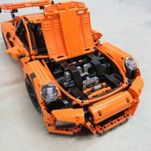 組立済 レゴ 42056 テクニック ポルシェ 911GT3 RS LEGO TECHNIC PORSCHE 現状品【FE_画像8