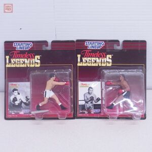 未開封 Kenner STARTING LINEUP Timeless LEGENDS ロッキー・マルシアノ/ジョー・ルイス 計2点セット ボクシング フィギュア【20