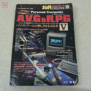 雑誌 チャレンジ!! パソコン アドベンチャーゲーム&ロールプレイングゲームV CHALLENGE!! A.V.G&R.P.GV 山下章 電波新聞社【20