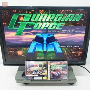 動作保証品 レア 希少 SS セガサターン ガーディアンフォース GURADIAN FORCE SUCCESS サクセス 箱説帯付【10