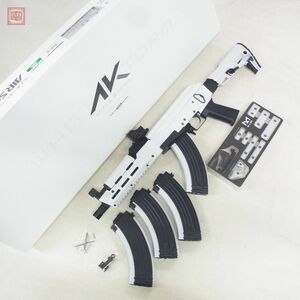 東京マルイ 次世代電動ガン AK WHITE STORM ホワイトストーム スペアマガジン ドクターサイト 現状品【60