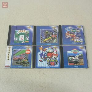 動作保証品 Windows CD-ROM デイトナUSA/SONIC R/SEGA RALLY/MANX TT/雀道II ウルトラ2000関連 未開封含む まとめて6本セット 箱説付【10