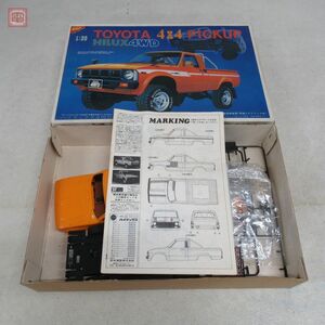 組立済 ニチモ 1/20 トヨタ 4×4 ピックアップ ハイラックス 4WD Nichimo TOYOTA HILUX パーツ取りにどうぞ!! ジャンク【20