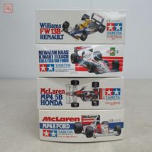 タミヤ 1/20 ウイリアムズ FW-13B ルノー+マクラーレン MP4/8フォード+マクラーレン MP4/5B ホンダ 等 計4個セット TAMIYA 現状品【20_画像2