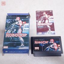 動作保証品 FC ファミコン ロボコップ ROBOCOP データイースト DECO 箱説付【PP_画像1