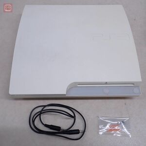 動作品 PS3 プレステ3 CECH-3000A クラシック・ホワイト 本体のみ HDD欠品 SONY ソニー【20