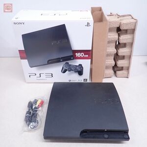 動作品 PS3 プレステ3 本体 CECH-3000A ジェットブラック HDDなし ソニー SONY 箱付【20