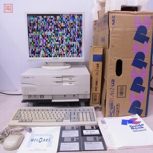 NEC PC-9821As2/U2 本体 HDDなし キーボード・マウス・FD・箱説付 日本電気 ジャンク パーツ取りにどうぞ【60