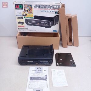 1円〜 MD メガCD 本体 HAA-2910 MEGA-CD セガ SEGA 箱説ハガキ付 通電不可 ジャンク パーツ取りにどうぞ【20