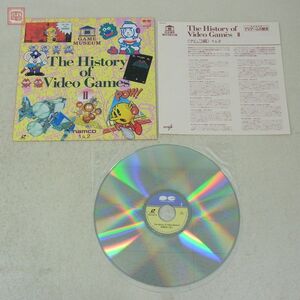 LD レーザーディスク TVゲームの歴史II ナムコ編1&2 The History of Video Games II NAMCO 1&2 GAME MUSEUM サイトロン【20