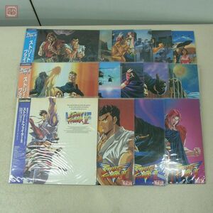 LD レーザーディスク アニメ ストリートファイターII MOVIE / ストリートファイターIIV 15点セット カプコン CAPCOM【20