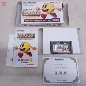 動作保証品 GBA ゲームボーイアドバンス パックマンコレクション PAC-MAN COLLECTION ナムコ namco 箱説ハガキ付【PP