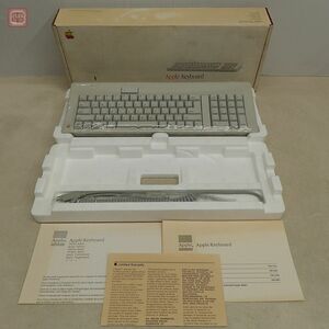 美品 Apple キーボード Apple keyboard M0116 アップルコンピュータ 箱付 動作未確認【40