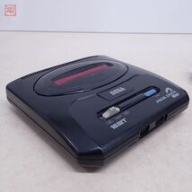 動作品 MD2 メガドライブ2 MEGA DRIVE 2 本体 HAA-2502 + コントローラー + AVケーブル + 電源 セガ SEGA【20_画像4