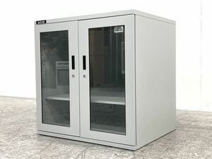 ★2★ TOYO LIVING/東洋リビング　オートドライ　防湿庫　ドライユニット　ワイドタイプ　キャビネット　収納　現状品