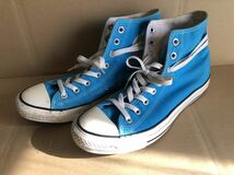 コンバース converse ハイカット コンバース CONVERSE オールスター スニーカー HI ハイカット 9 ALL STAR 27.5 青 138653f_画像2