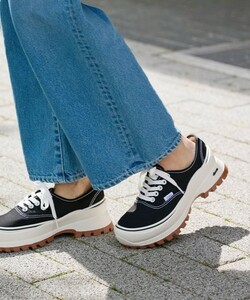 定価15,000円◆VANS◆AUTHENTIC VIBRAM DX オーセンティック ビブラム デラックス 肉厚ソール スニーカー◆ヴァンズ◆24.5㎝