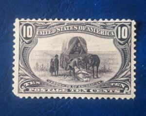 アメリカ 1898年 10セント 未使用切手 NG