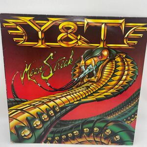 【UKオリジナル】Y & T/Mean Streak/レコード/LP/