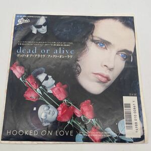 【国内盤】デッド・オア・アライヴ/Dead or Alive/Hooked on Love/レコード/EP/