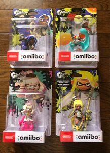 アミーボamiibo ヒメ　コジャケ　オクトリング　インクリング スプラトゥーン