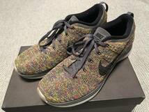 NIKE FLYKNIT LUNAR +1 28.5cm ナイキ フライニットルナ マルチカラー スニーカー_画像1