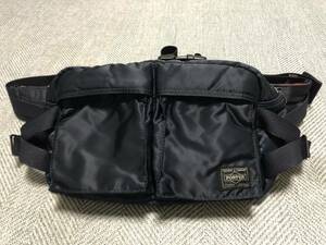 新色 PORTER ポーター タンカー ウエストバッグ アイアンブルー WAISTBAG TANKER fnm