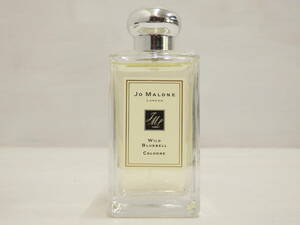 za76) Jo MALONE WILD BLUEBELL ジョーマローン ワイルド ブルーベル コロン 香水 100ml 中古 現状品 