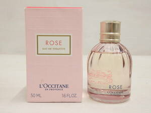 za76) LOCCITANE ロクシタン ローズ オードトワレ 香水 フレグランス 50ml 