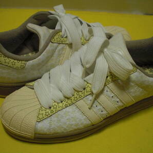 【割引】adidas アディダス★SUPERSTARⅡ スーパースターⅡ★オフホワイト/スターデザイン★28センチ