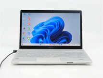 カメラ内蔵/13.3型/中古/ノートPC/Win11/2560x1440　2K　高速SSD256/8GB/4世代i5/FMV　SH75/M　WPS office2搭載_画像1