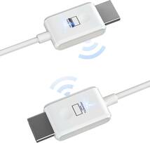 ワイヤレスHDMI 小型 収納に便利 無線化 送受信機セット WIFI&設定不要 映像音声同期出力 HDMI 無線 30m安定転送距離 _画像2