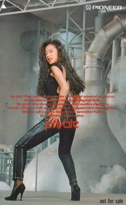 ★中森明菜　パイオニア　private　非売品★テレカ５０度数未使用nf_80