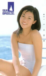 ★深田恭子　シーブリーズ★テレカ５０度数未使用nc_75