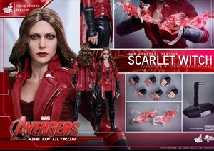  [未開封・超レア品]ホットトイズ 1/6 ムービーマスターピース スカーレット・ウィッチ ニューアベンジャーズ版 MARVEL AVENGERS HOTTOYS