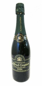 ☆未開栓☆アルフレッド・グラシアン / シャンパン / 750ml / Alfred Gratien / cuvee du millenaire 2000 / 名古屋発12-17◇