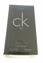 ☆新品未開封☆CALVIN KLEIN / カルバン・クライン / CK-be / オードトワレ100ml / 名古屋発1-8_画像3