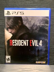 PS5 バイオハザード RE4 BIOHAZARD RE:4 RESIDENT EVIL 4 北米版 無規制 日本語表示可能 ★極美品★