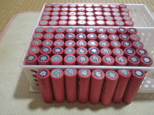 7a-18650 リチウム電池 1700mAH サンヨー製 １０0+10本セット