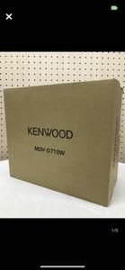 KENWOOD MDV-D710W 新品　メモリーナビ フルセグ