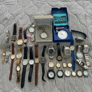 1円~ ☆ 腕時計 懐中時計 SEIKO CITIZEN セイコー シチズン ロンジン ほか いろいろ まとめて ジャンク品