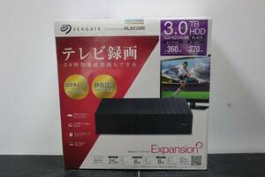 CB6690(th) * エレコム ELECOM SGD-NZ030UBK(ブラック) 外付けHDD 3TB USB3.1(Gen1) /3.0/2 Seagate Expansion 未使用