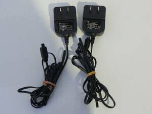 S0850(9) Y L【2個セット】LEADER ELECTRONICS INC. AC ADAPTER MU03-D050025-A1 5V 250mA