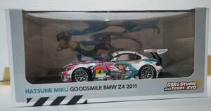 ★EBBRO HATSUNEMIKU GOODSMILE BMW Z4 2011　初音ミク