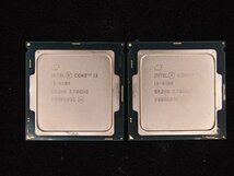 【T211】CPU★Core i3-6100 3.70GHz 5個セット_画像2