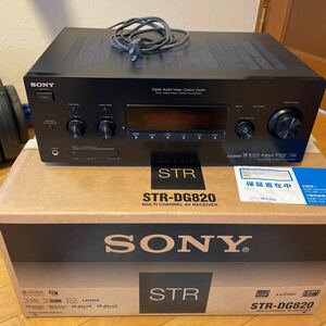 SONY ソニー マルチチャンネルAVレシーバー　STR-DG820