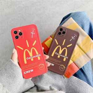 トラヴィススコット×マクドナルド☆iPhoneケース スマホ カバー