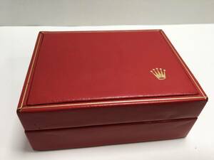 [ pack pra free ] superior article Rolex arm case for clock outer box inside box original empty box case storage BOX 14.00.02 brand red ROLEX [u4506]